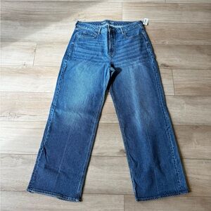 Old Navy Women's Blue Flare & Wide Leg Jeans